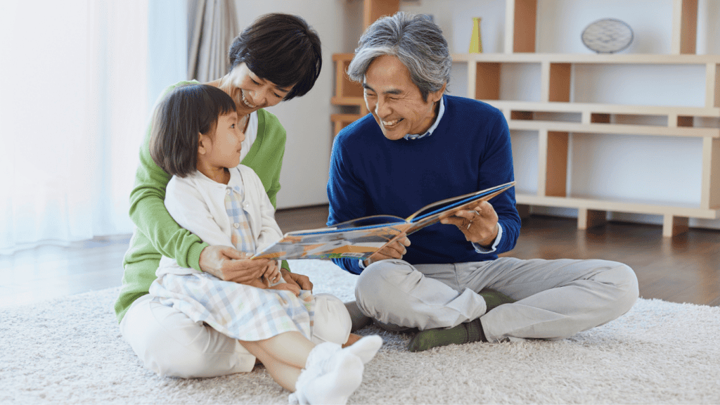 What do kids say about living with their grandparents?