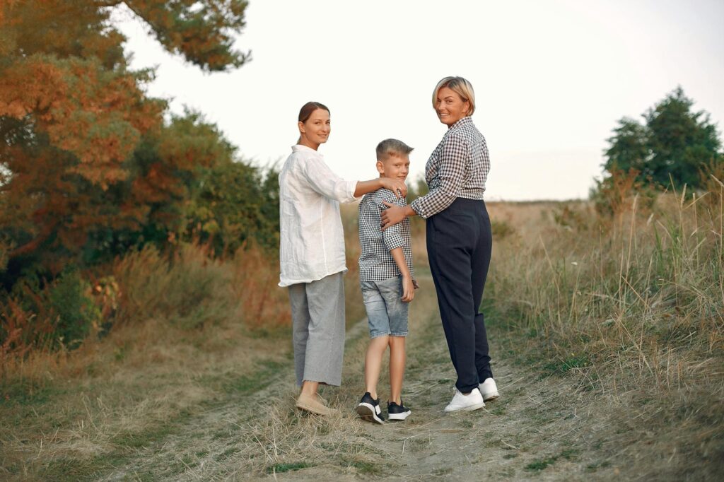 A happy grandfamily enjoying time together in Utah's natural scenery. — grandfamilies legal resources Utah