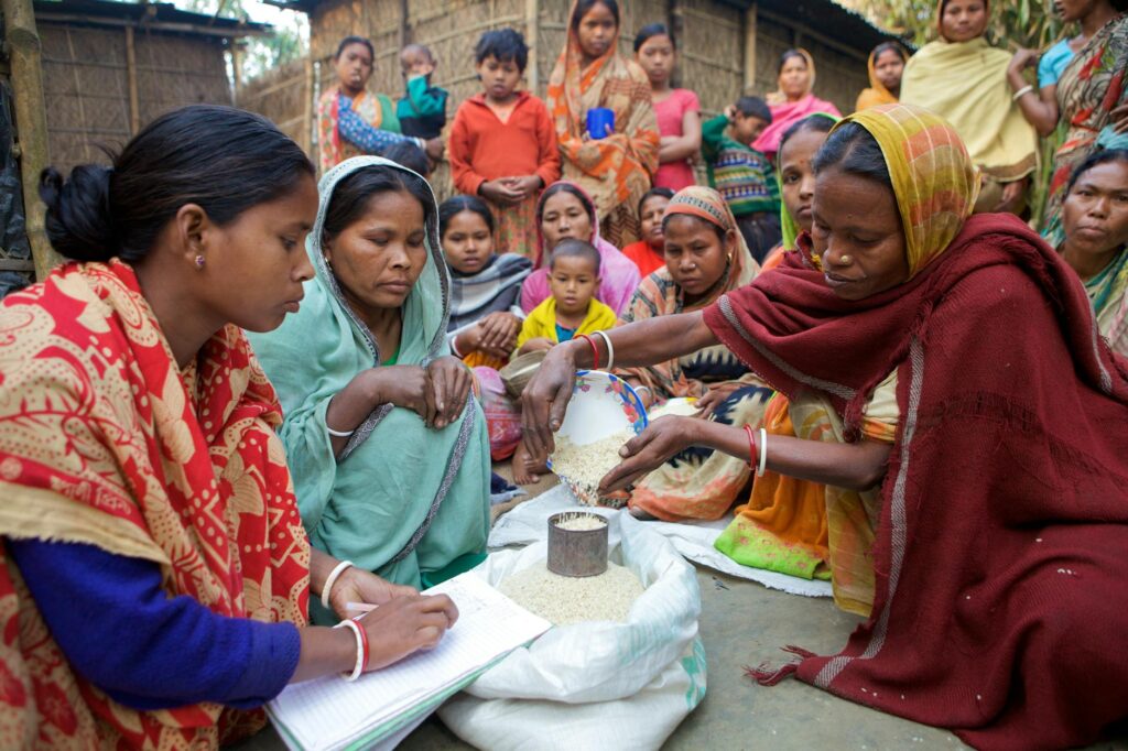 A photo of a community support meeting for grandfamilies, highlighting local resources available. — financial assistance…