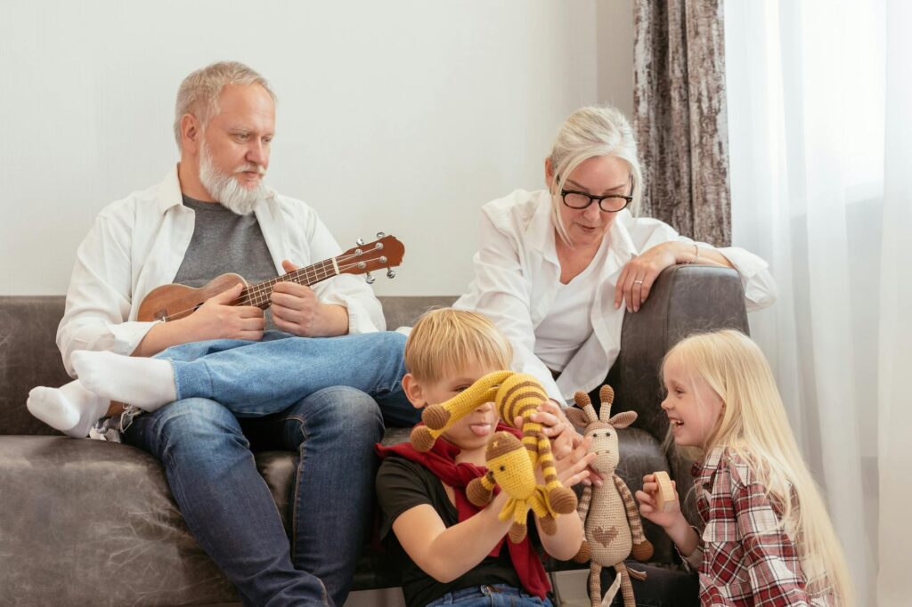 adjusting grandchildren divorce
