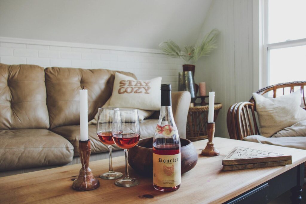 a cozy living room setting for a comfortable conversation — open dialogue grandchildren divorce