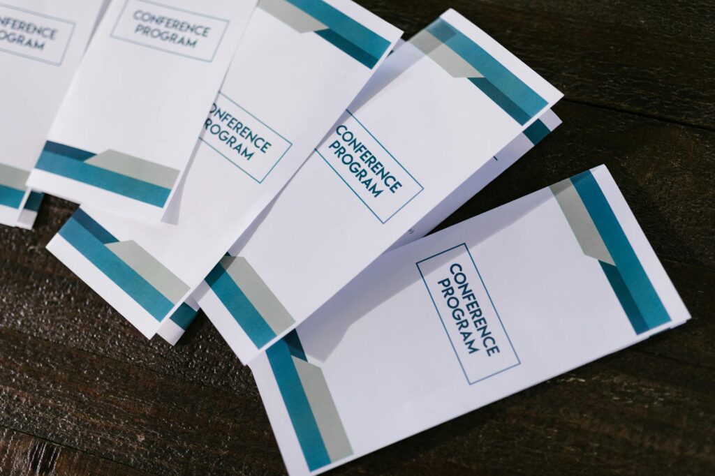 A resource table with pamphlets about community resources Utah for grandparents. — grand families support group Utah