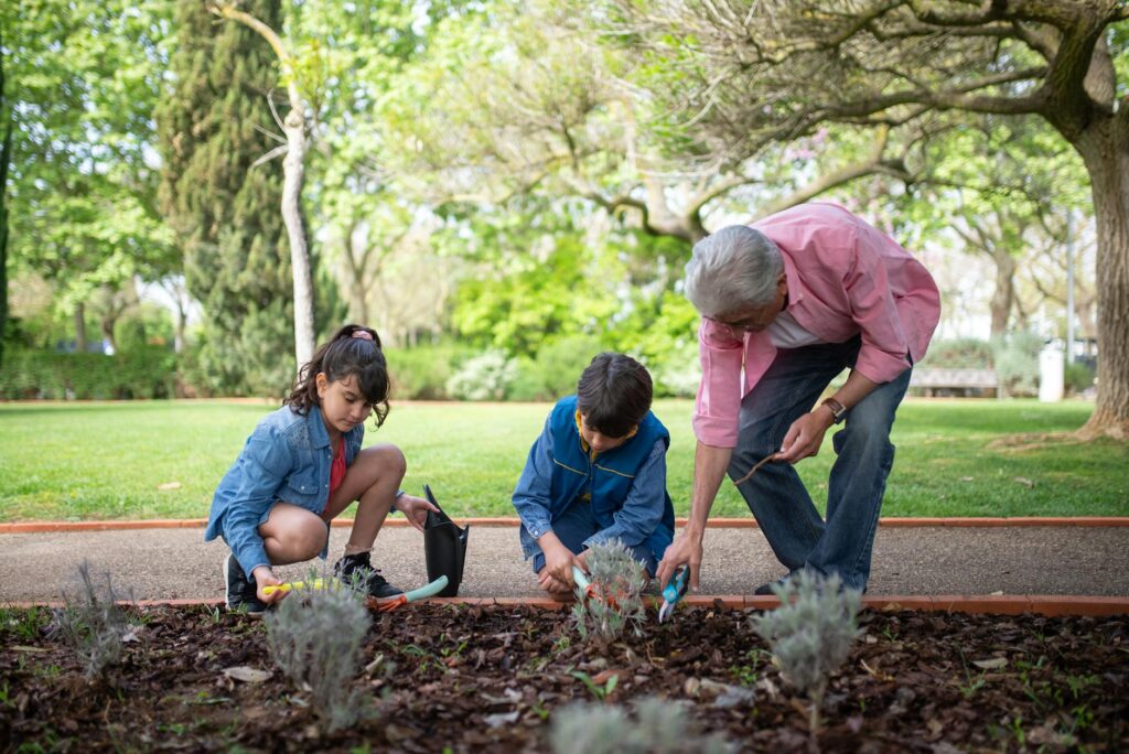 Grandparents and grandchildren engaging in outdoor activities like hiking in Utah's scenic parks. — grandfamilies events…